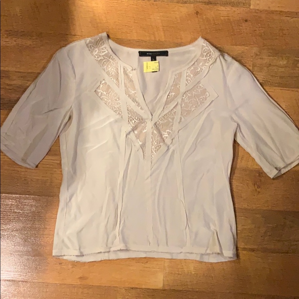 Bcbg maxazria xxs silk shirt
